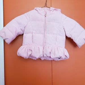 Ralph Lauren "Down" Pink Baby Coat